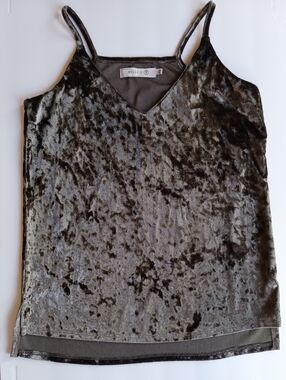 Brown Billy T Velvet Cami Size XS